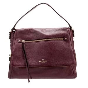 Kate Spade Plum Leather‎ Shoulder Bag